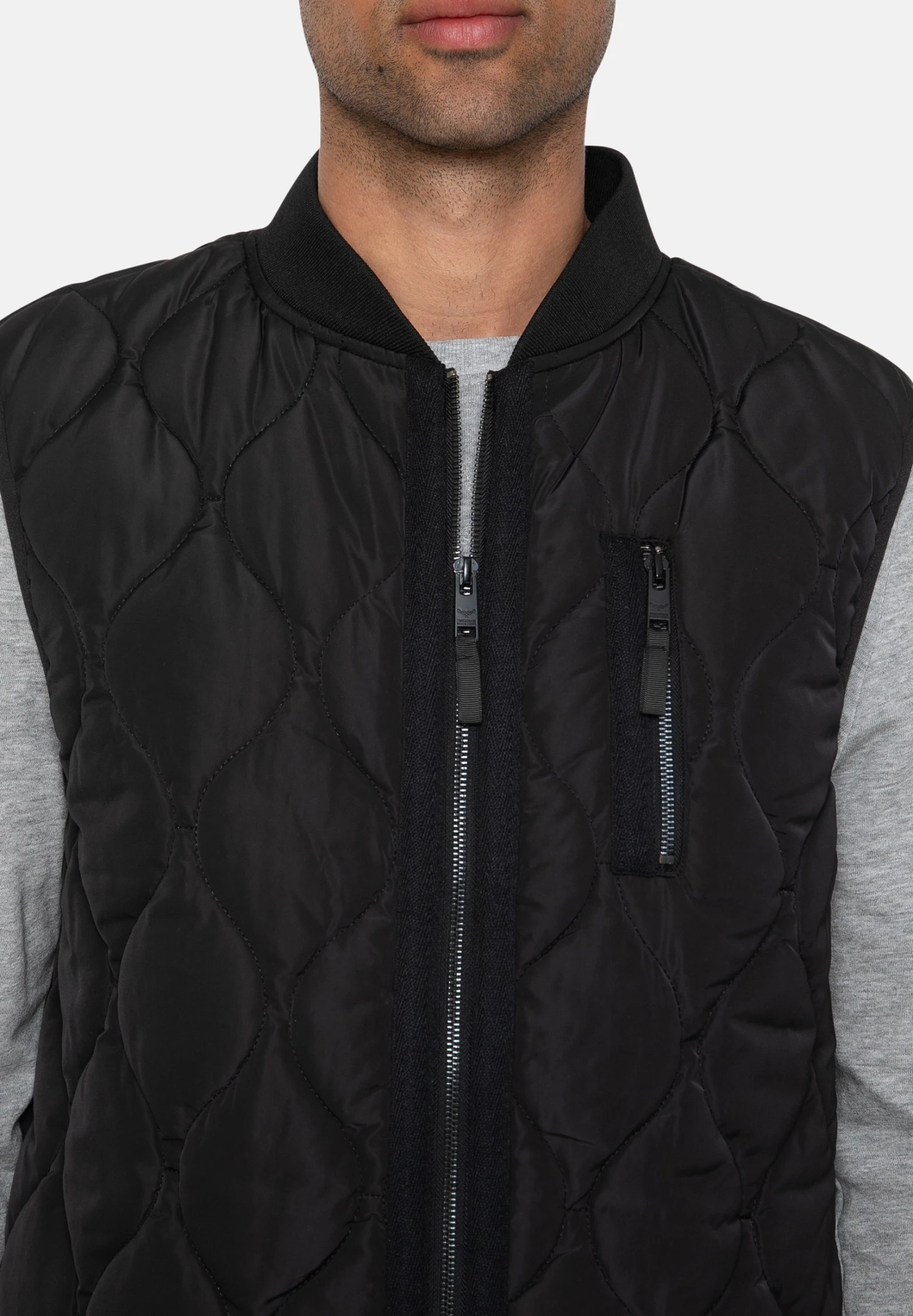 Threadbare Mclaren - Steppweste - Bodywarmer - Black 6 Threadbare Mclaren - Steppweste - Bodywarmer - Black - Afbeelding 4