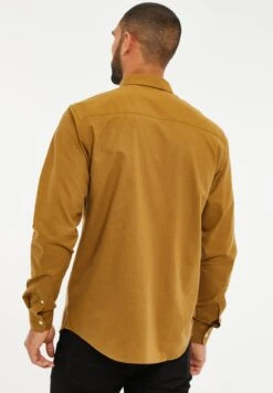 Threadbare Oxford Beacon - Overhemd - Camel -eleanor & daniel 64581d25f8764d2db662afdc29b57f62