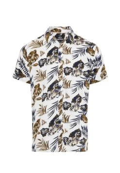 Threadbare Thbsharp - Overhemd - Stone/Dark Blue/Khaki -eleanor & daniel 64b8c4e71d894b24b87f27500880dc18