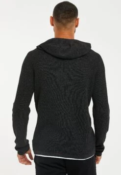 Threadbare Grayson - Trui - Charcoal Marl Black Twist -eleanor & daniel 6583b762e31b4c6e8e343b134a3c813d