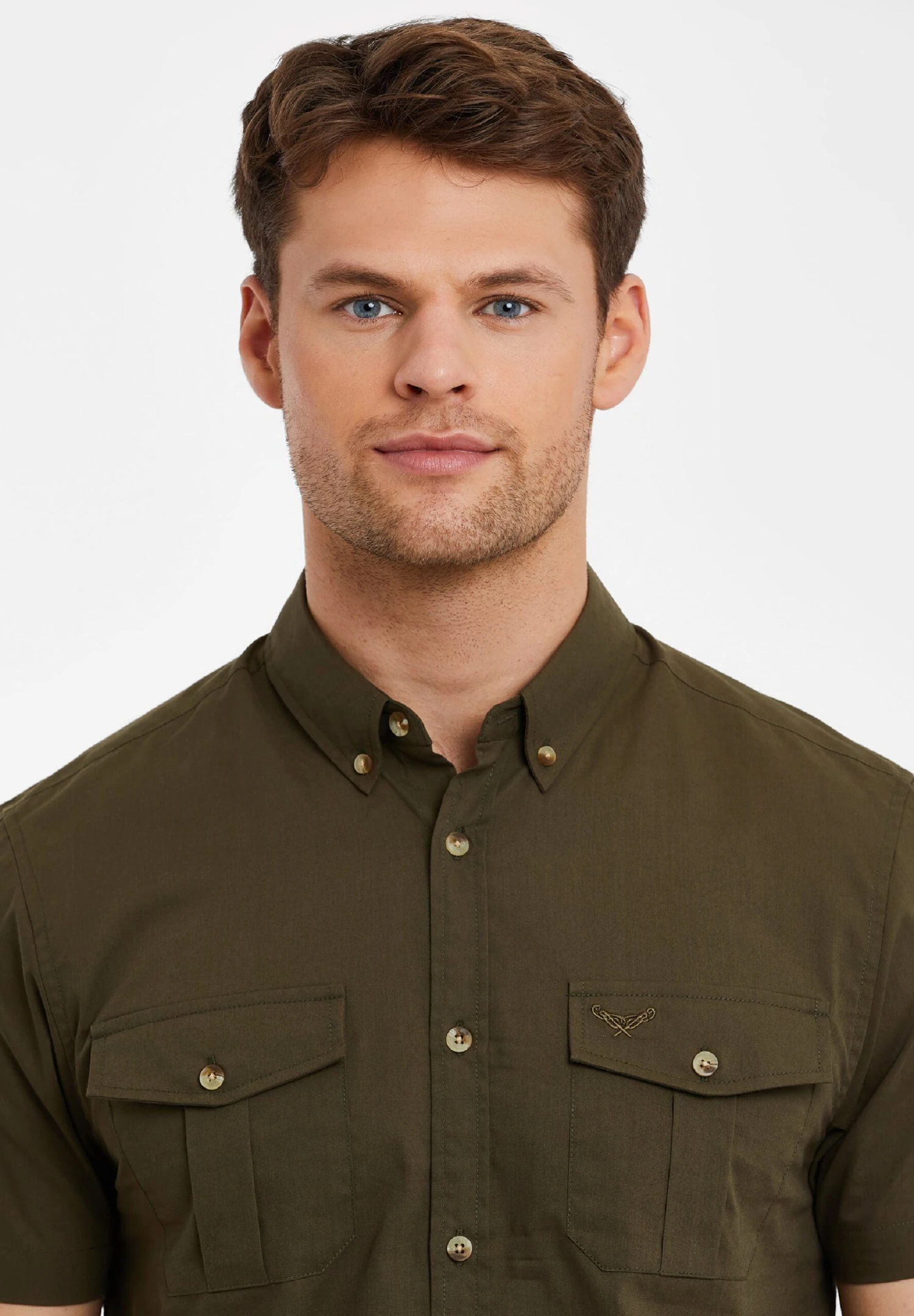 Threadbare Thbfurore - Overhemd - Khaki 6 Threadbare Thbfurore - Overhemd - Khaki - Afbeelding 4