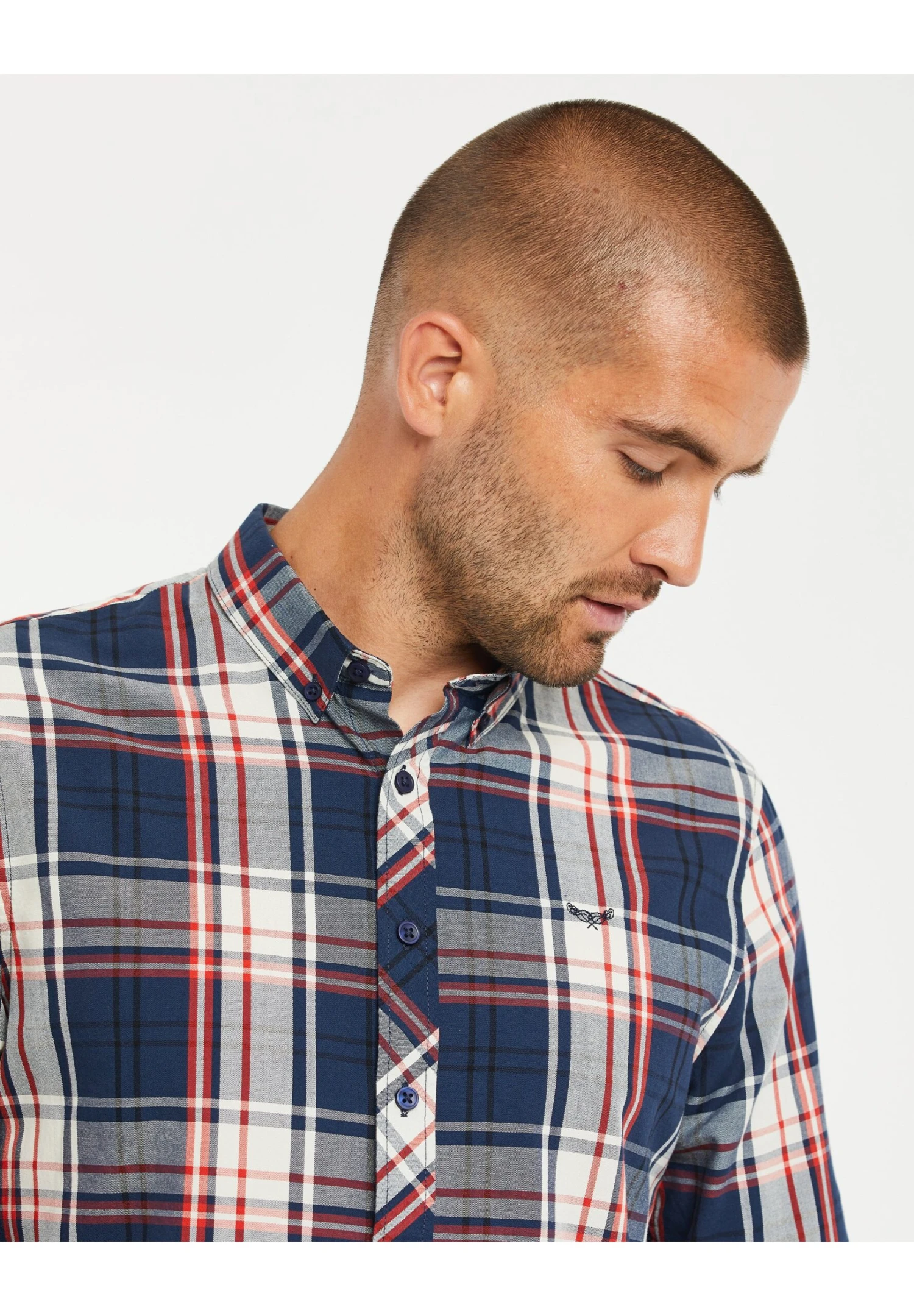 Threadbare Luca - Overhemd - Calvin Check 6 Threadbare Luca - Overhemd - Calvin Check - Afbeelding 4