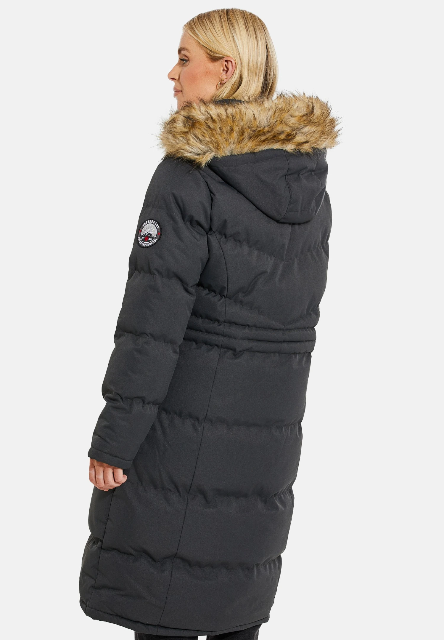 Threadbare Arnie- Winterjas - Grey 4 Threadbare Arnie- Winterjas - Grey - Afbeelding 2