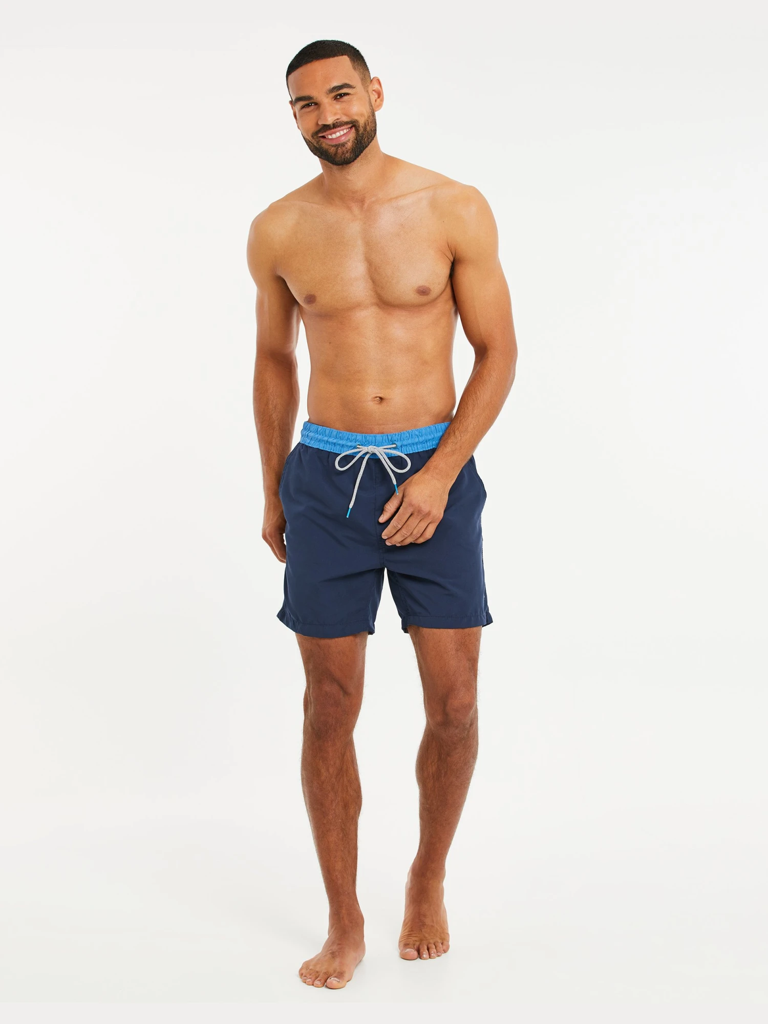Threadbare Penglai - Zwemshorts - Navy 4 Threadbare Penglai - Zwemshorts - Navy - Afbeelding 2