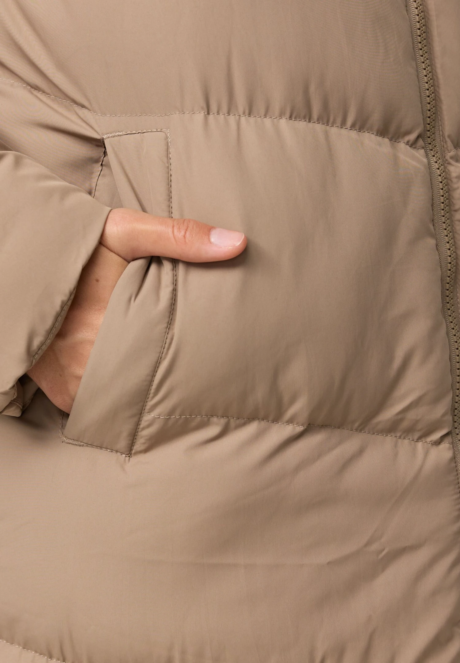 Threadbare Lazuli- Winterjas - Taupe 7 Threadbare Lazuli- Winterjas - Taupe - Afbeelding 5