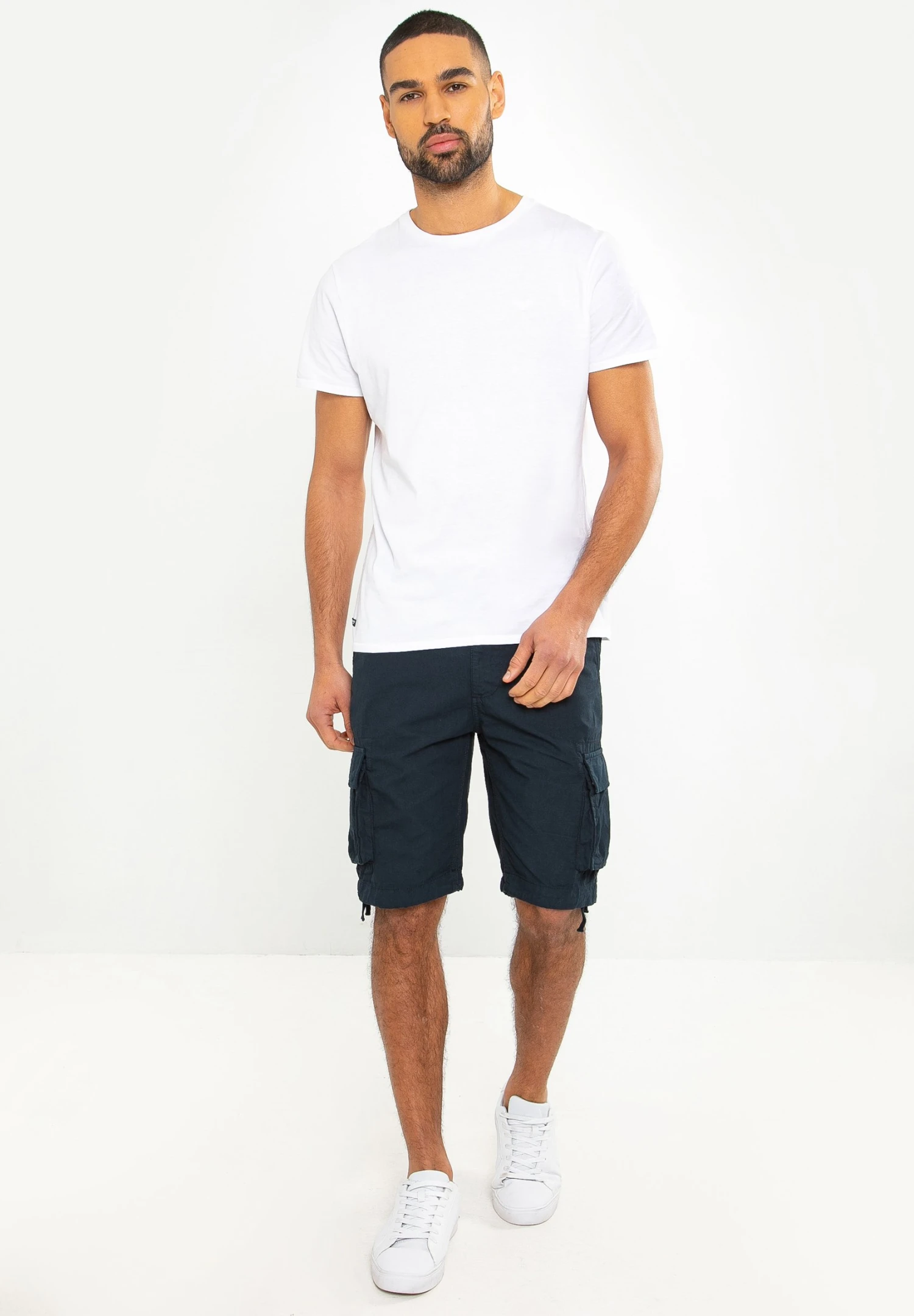 Threadbare Manchester - Shorts - Navy 4 Threadbare Manchester - Shorts - Navy - Afbeelding 2