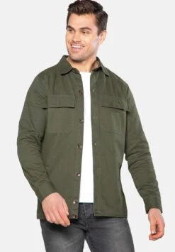 Threadbare Ozone - Lichte Jas - Khaki