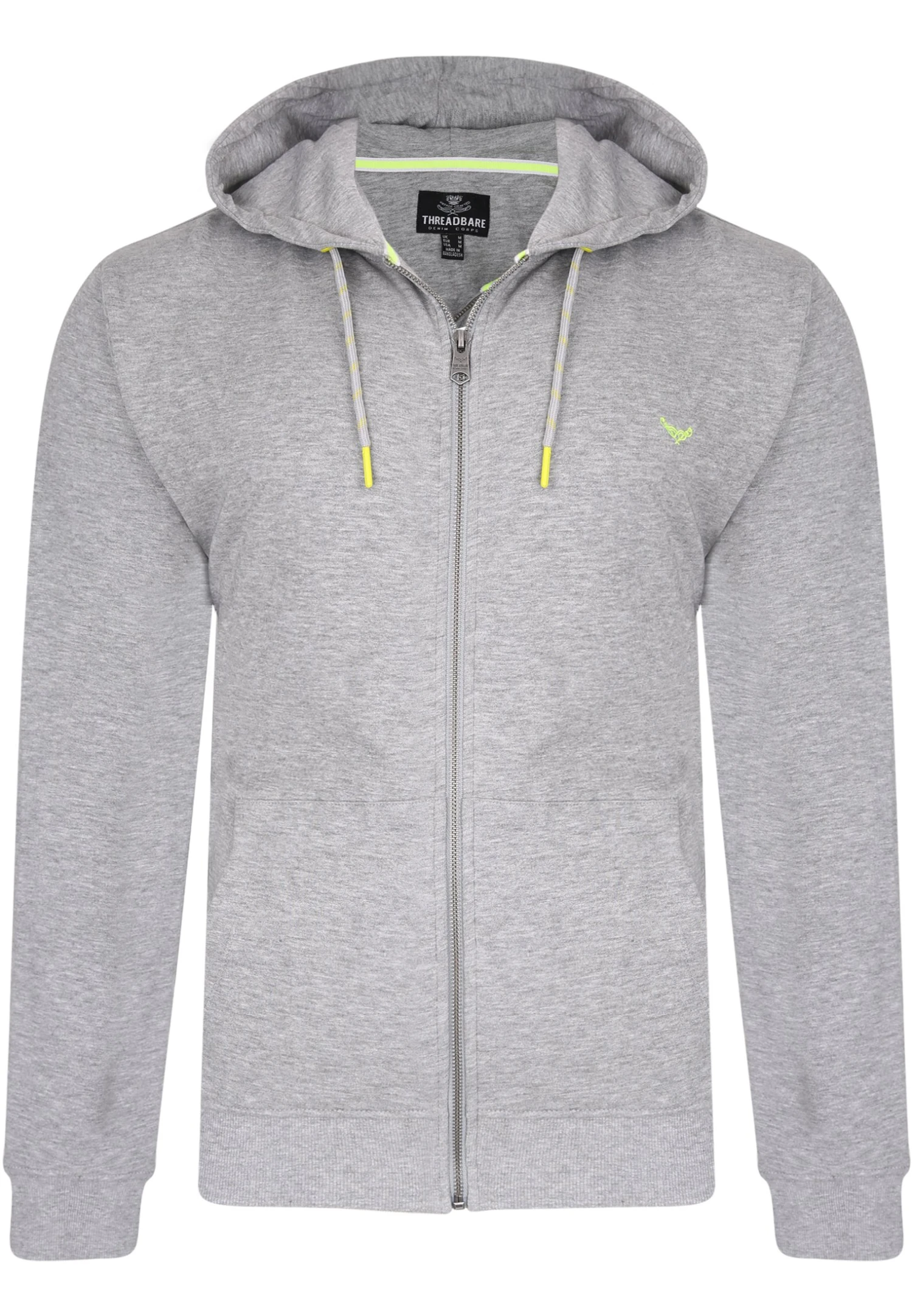 Threadbare Tangerine - Sweater Met Rits - Grau 8 Threadbare Tangerine - Sweater Met Rits - Grau - Afbeelding 6