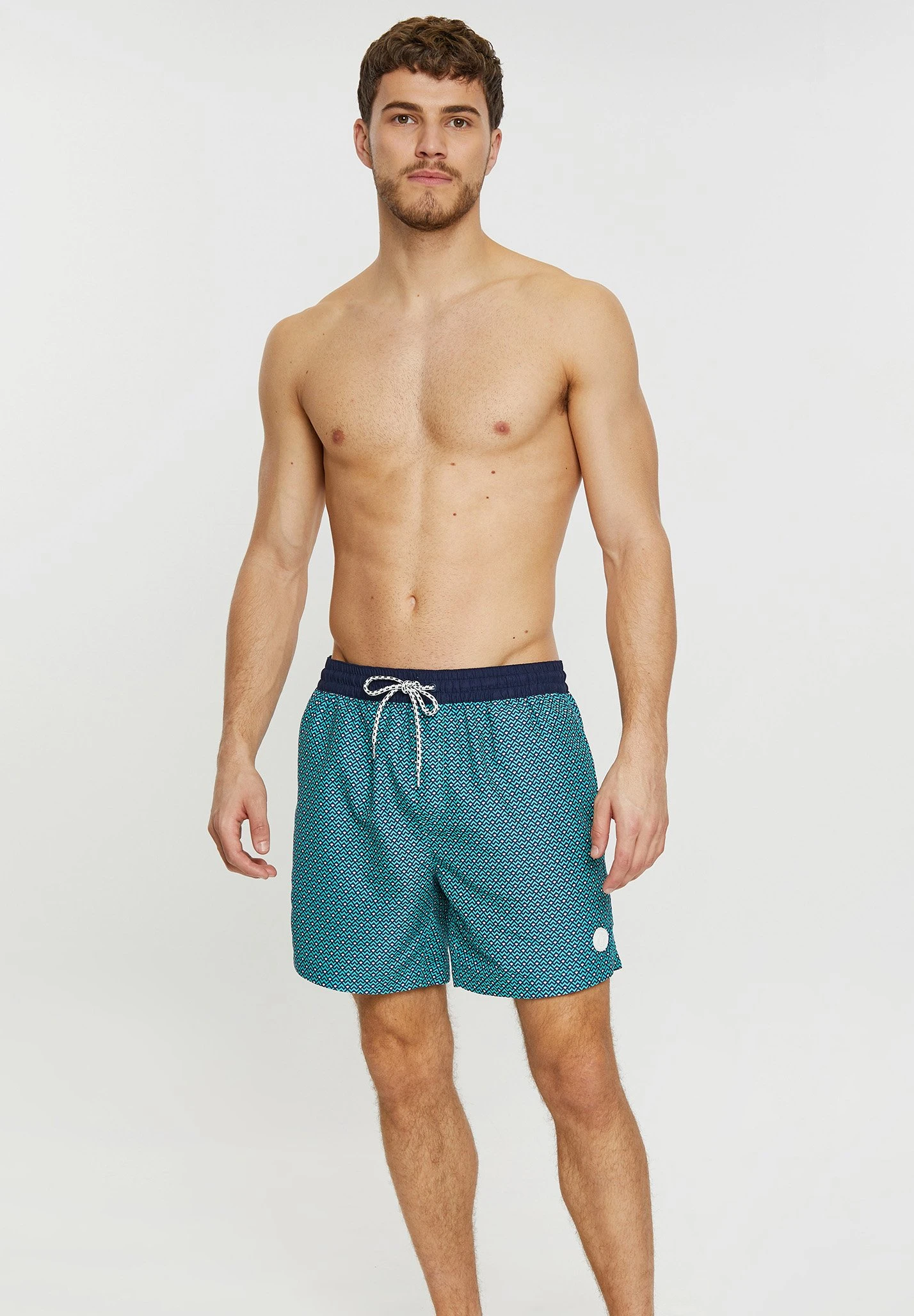 Threadbare Carwood - Zwemshorts - Blue 4 Threadbare Carwood - Zwemshorts - Blue - Afbeelding 2