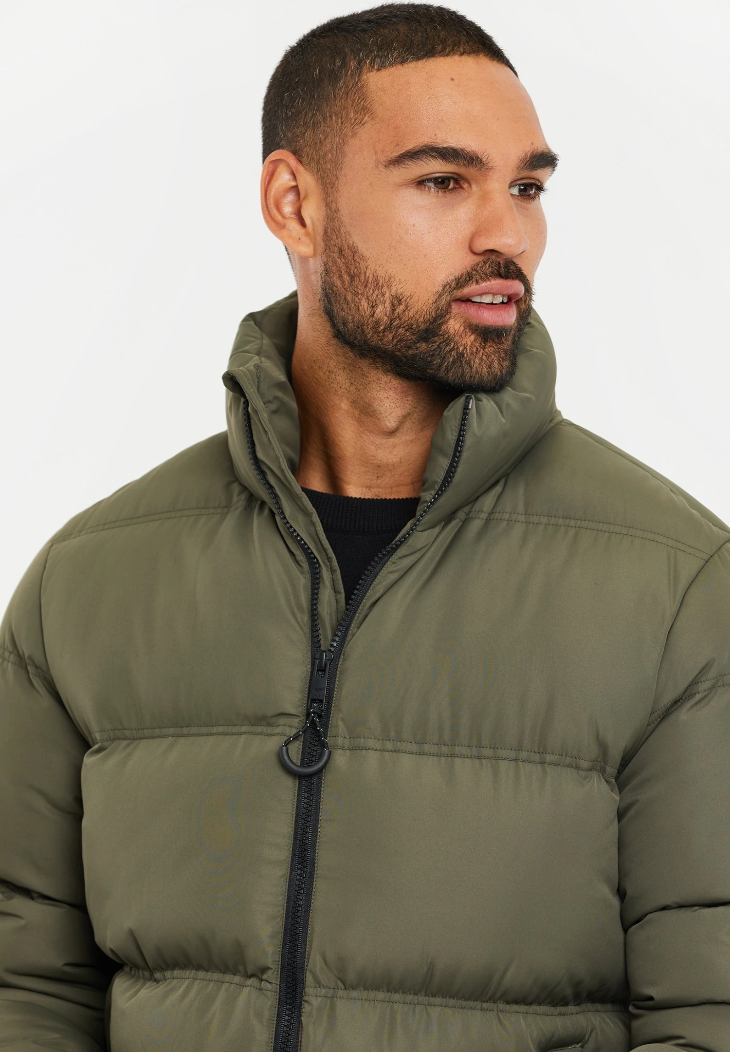 Threadbare Winterjas - Khaki 6 Threadbare Winterjas - Khaki - Afbeelding 4