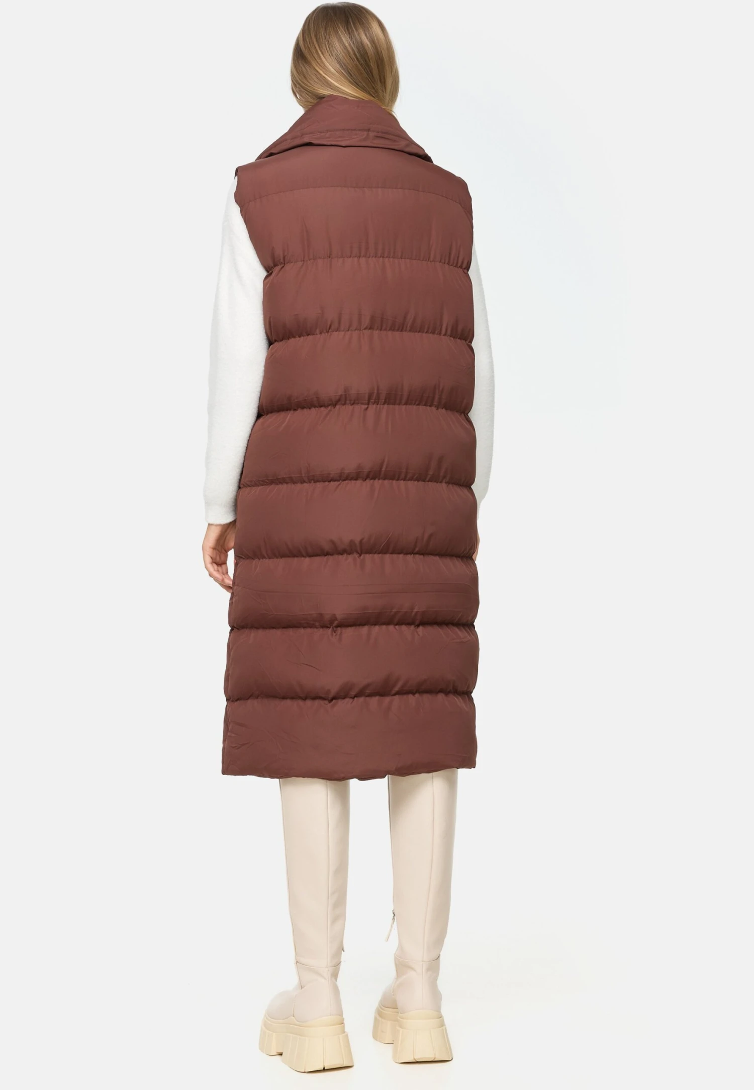 Threadbare Reflex- Bodywarmer - Bitter/Choc 5 Threadbare Reflex- Bodywarmer - Bitter/Choc - Afbeelding 3