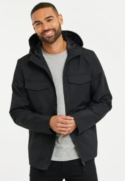 Threadbare Hacker - Jas - Black