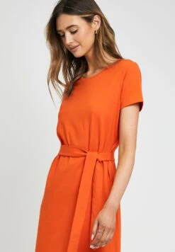 Threadbare Thb Gemma Midi - Jerseyjurk - Orange -eleanor & daniel 70eb0a6c73ed4bf1af311f7196dad475