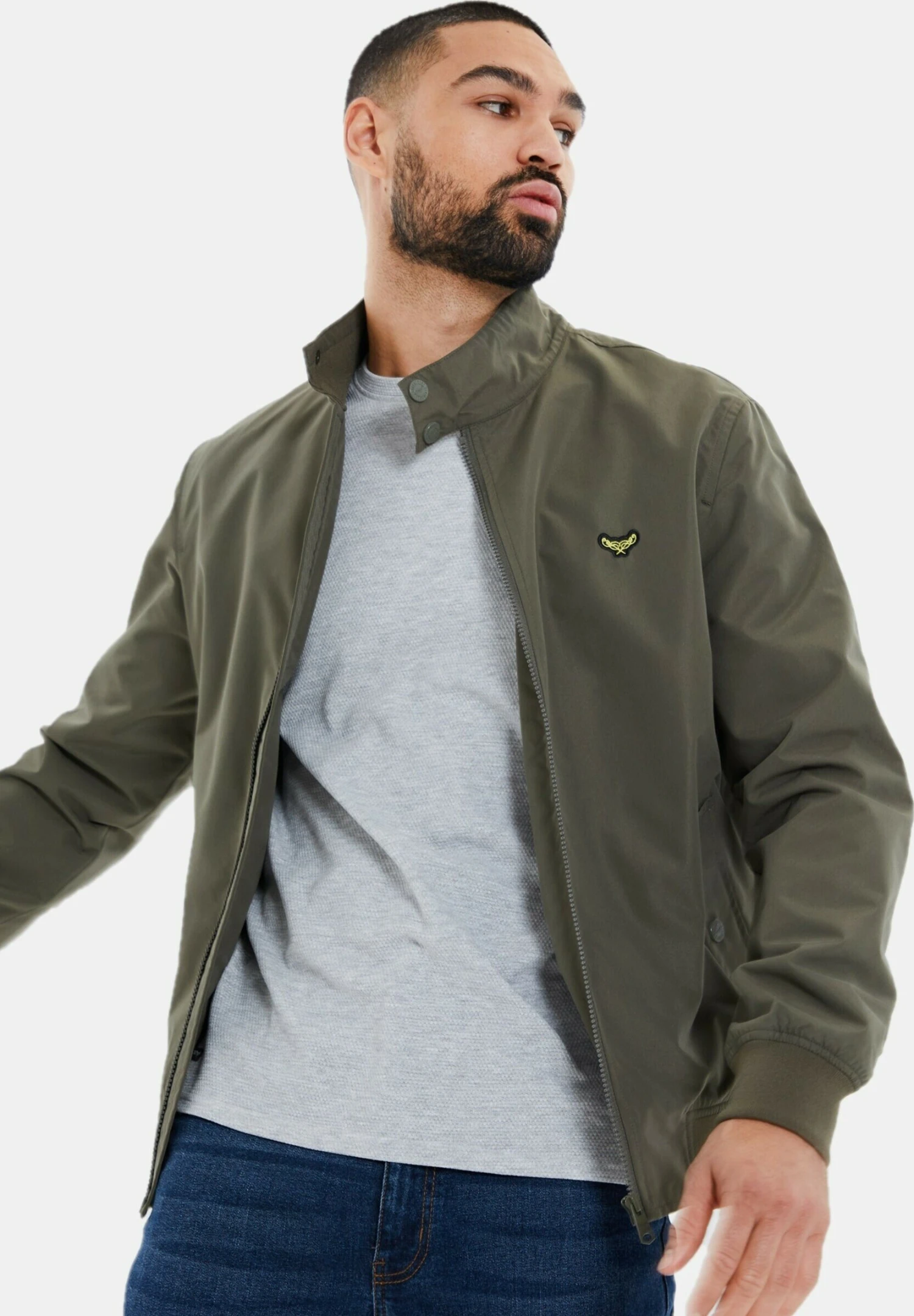 Threadbare Turnpike - Bomberjacks - Khaki 5 Threadbare Turnpike - Bomberjacks - Khaki - Afbeelding 3