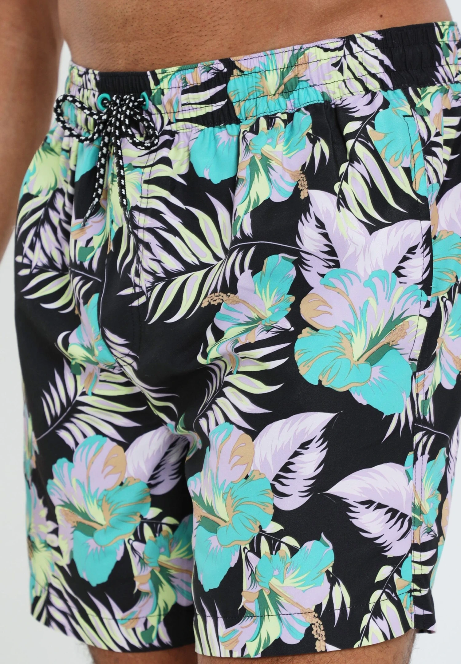 Threadbare Gala - Zwemshorts - Black 6 Threadbare Gala - Zwemshorts - Black - Afbeelding 4