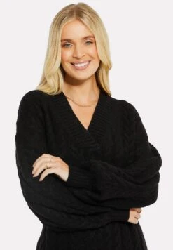 Threadbare Thb Chalk Mid Length- Gebreide Jurk - Black 10 Threadbare Thb Chalk Mid Length- Gebreide Jurk - Black -eleanor & daniel 764b237ad15c4dfea14ee3bdfc35131e