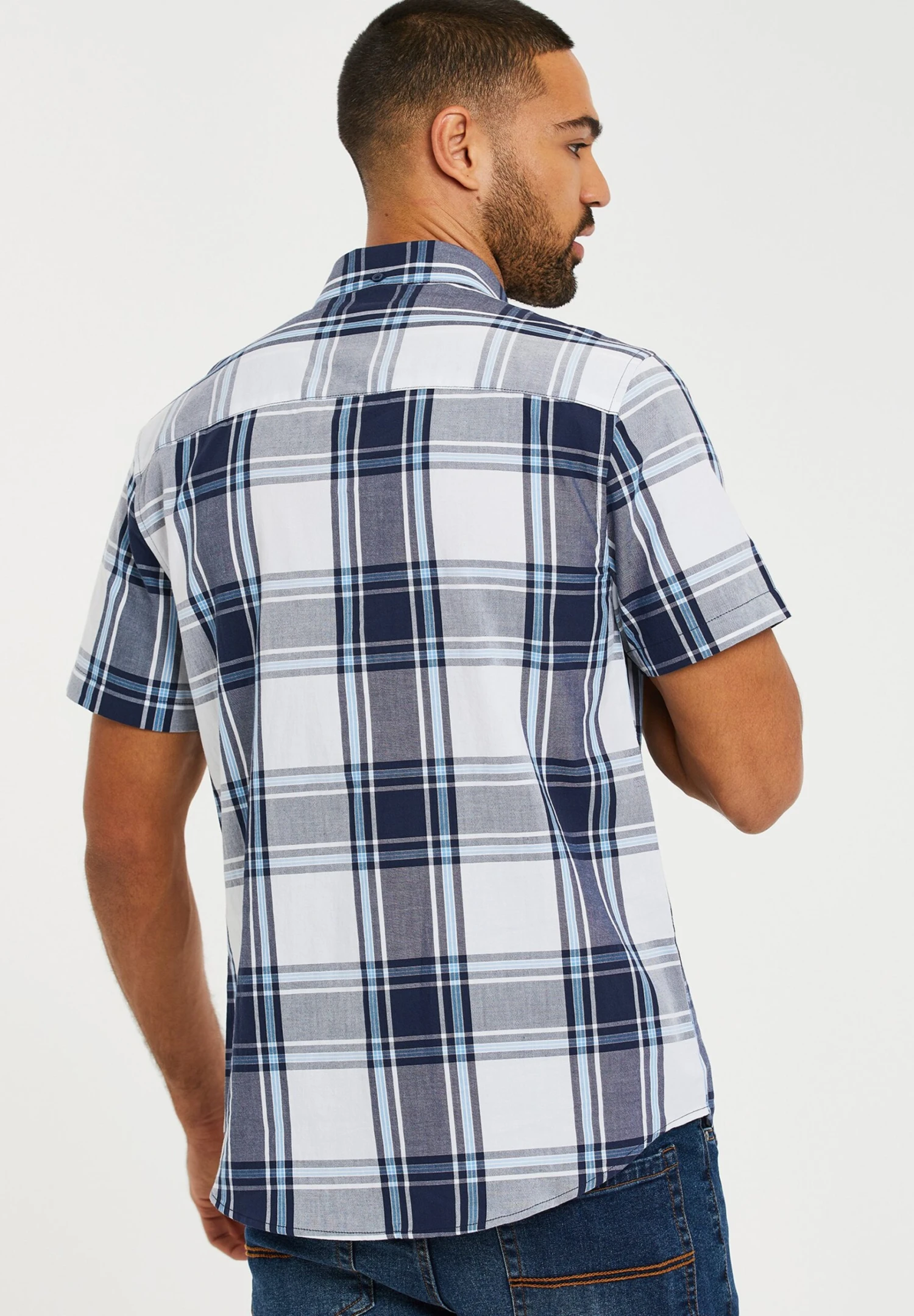 Threadbare Thbmarcello- Overhemd - Messi Check 5 Threadbare Thbmarcello- Overhemd - Messi Check - Afbeelding 3