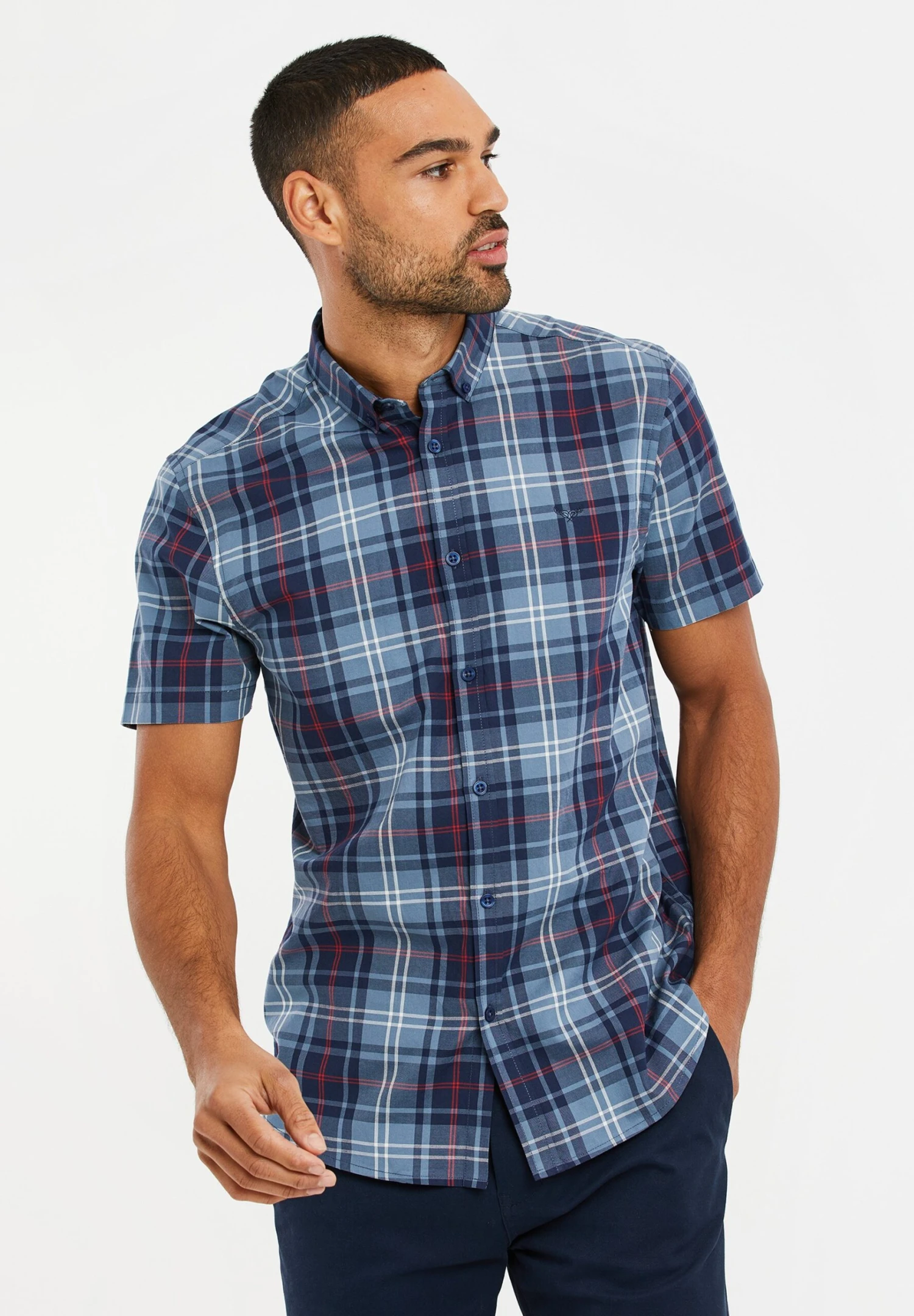 Threadbare Thbmarcello- Overhemd - Blau 3 Threadbare Thbmarcello- Overhemd - Blau