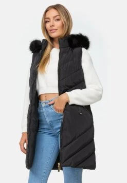 Threadbare Pire Premium- Bodywarmer - Black -eleanor & daniel 78d0ff464e07452b978b0bcfbcea4798