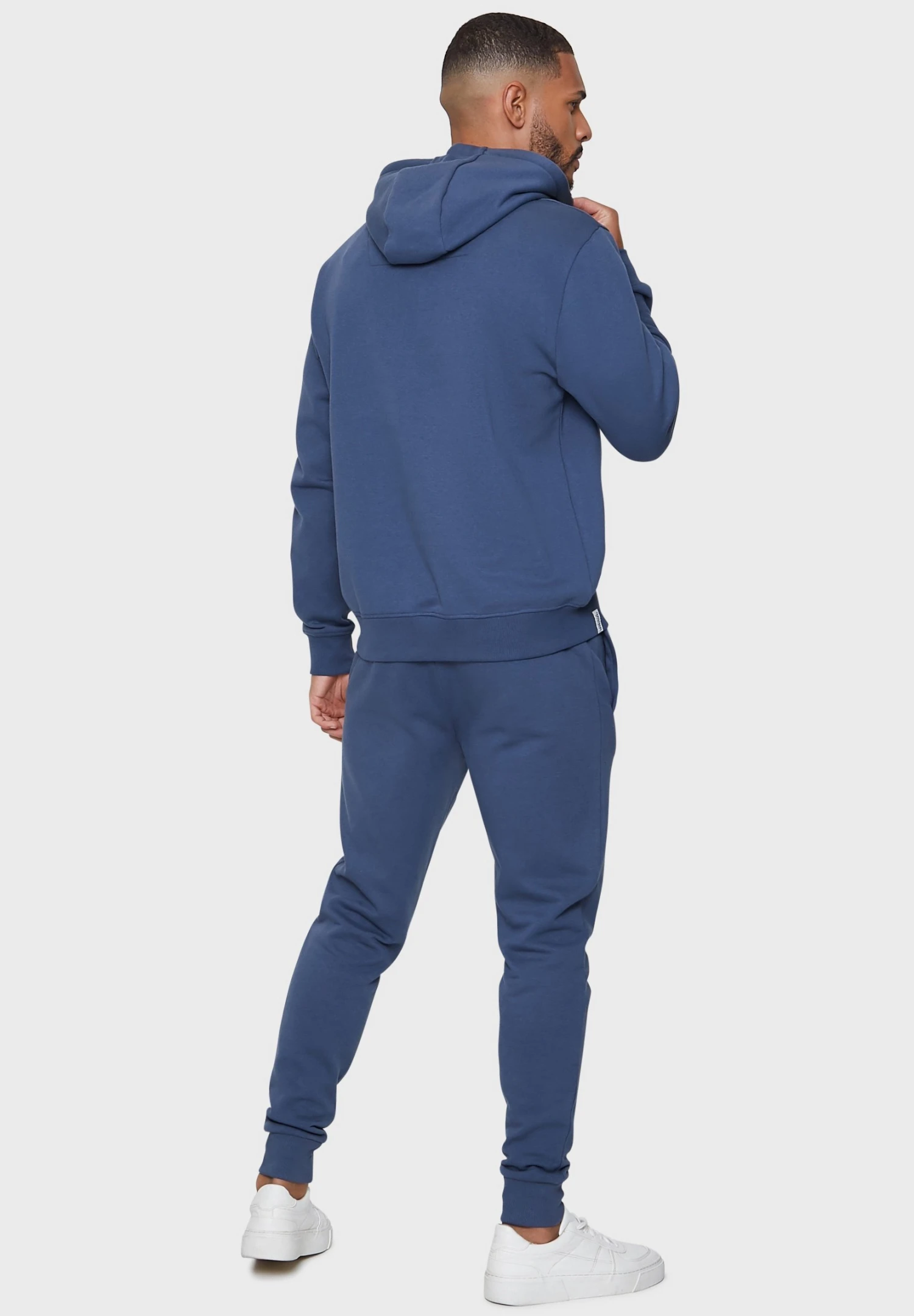 Threadbare Thbmandarin Set - Trainingspak - Denim Blue 4 Threadbare Thbmandarin Set - Trainingspak - Denim Blue - Afbeelding 2