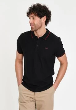 Threadbare Brunello - Poloshirt - Black