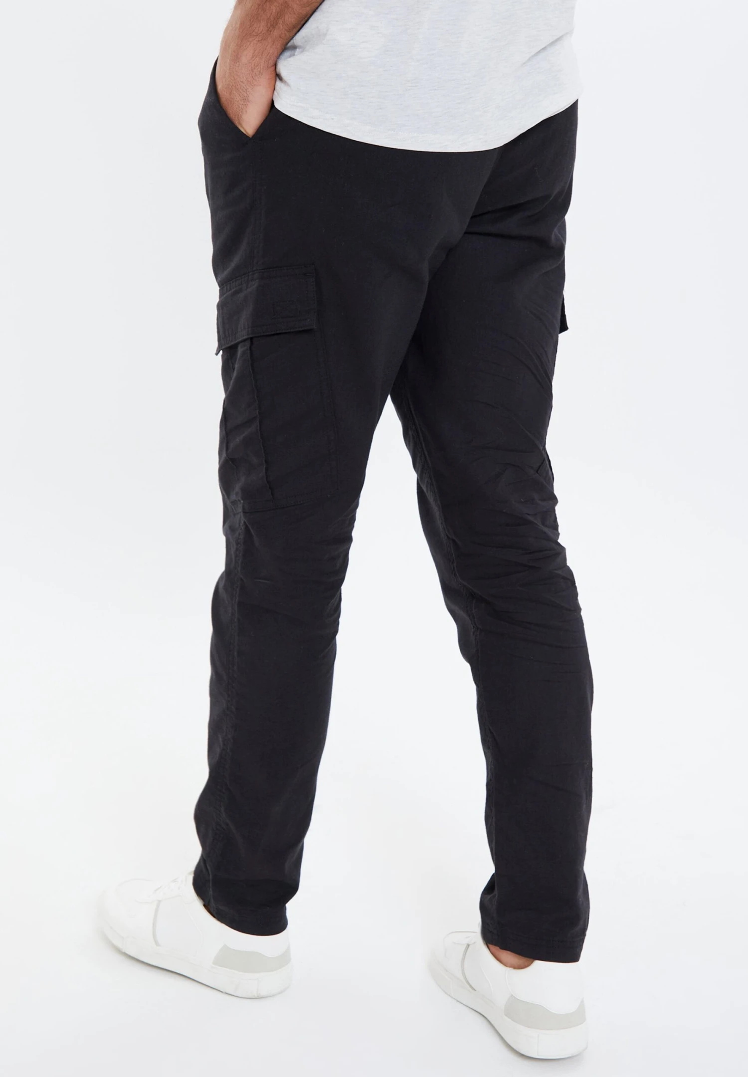 Threadbare Gordon - Cargobroek - Black 4 Threadbare Gordon - Cargobroek - Black - Afbeelding 2