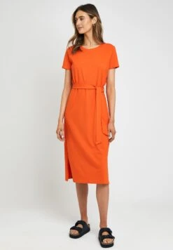 Threadbare Thb Gemma Midi - Jerseyjurk - Orange