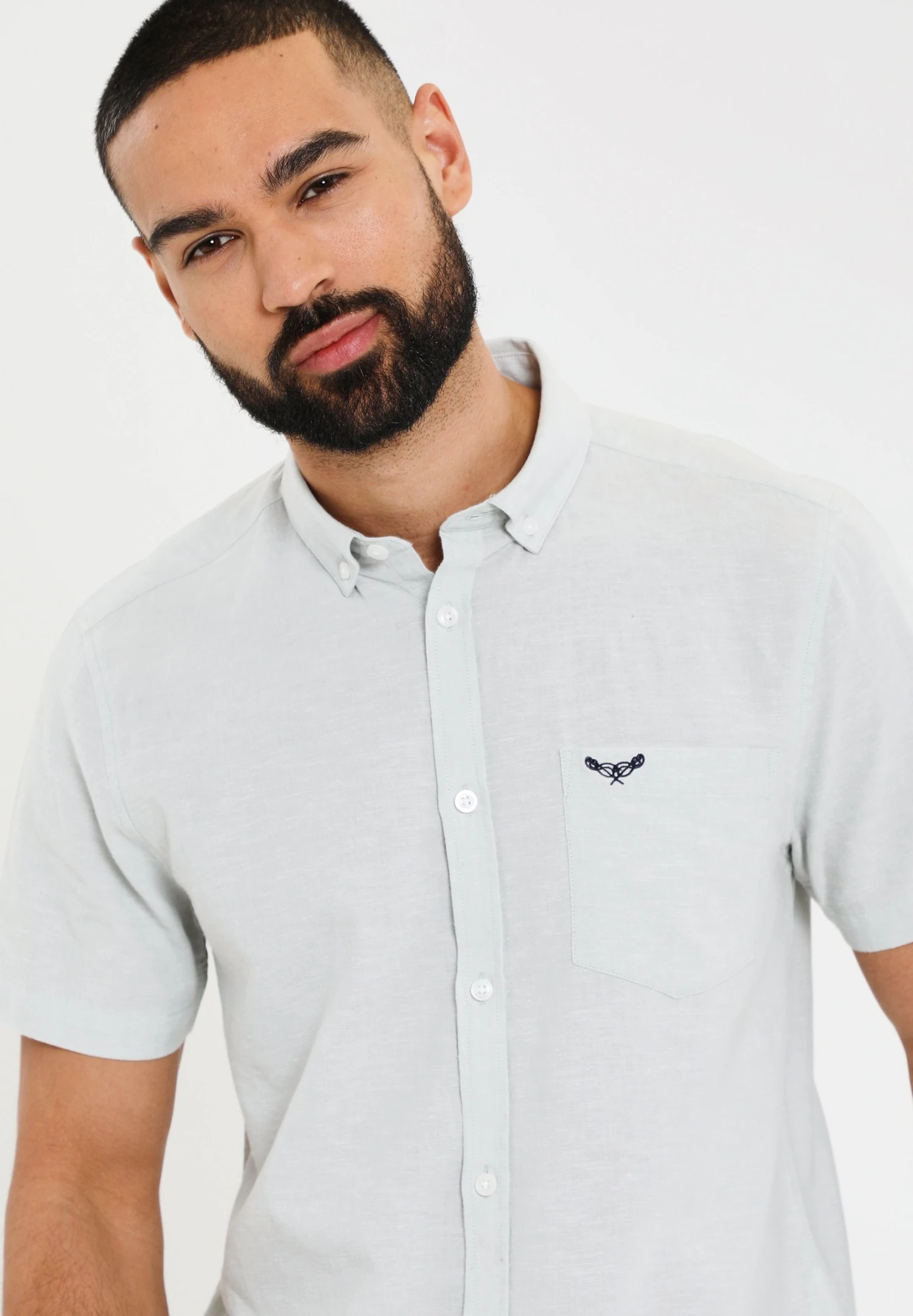 Threadbare Thbdragon - Overhemd - Sage 6 Threadbare Thbdragon - Overhemd - Sage - Afbeelding 4