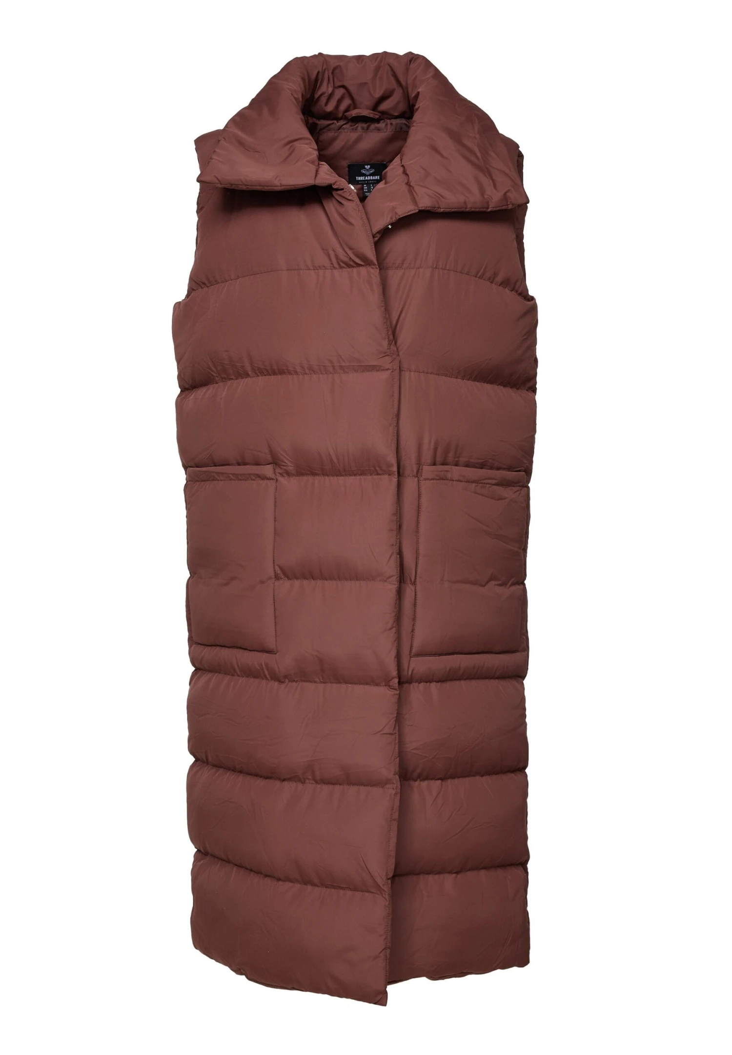 Threadbare Reflex- Bodywarmer - Bitter/Choc 8 Threadbare Reflex- Bodywarmer - Bitter/Choc - Afbeelding 6