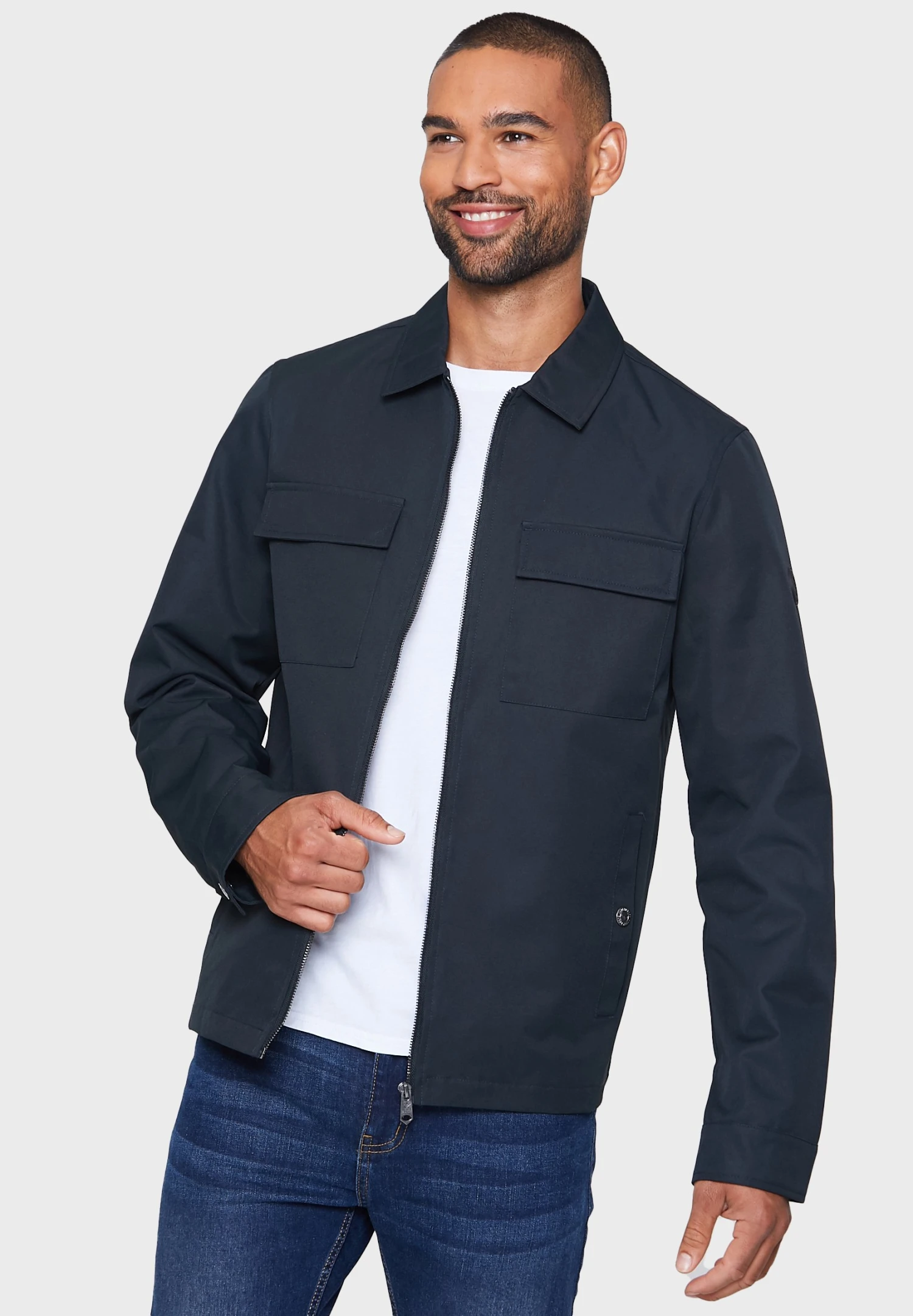 Threadbare Park - Lichte Jas - Navy 3 Threadbare Park - Lichte Jas - Navy