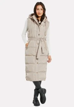 Threadbare Bodywarmer - Taupe