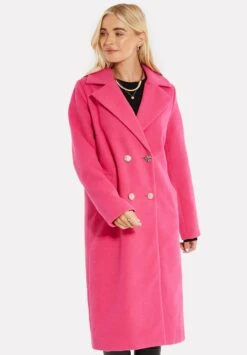 Threadbare Marley Formal- Mantel - Pink