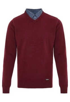 Threadbare Panda - Trui - Burgundy -eleanor & daniel 8a49c7e7de894a58bb79f195e0482afa