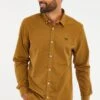 Threadbare Oxford Beacon - Overhemd - Camel -eleanor & daniel 8d2ab2b8ee2147368c26f2c747fe95fd