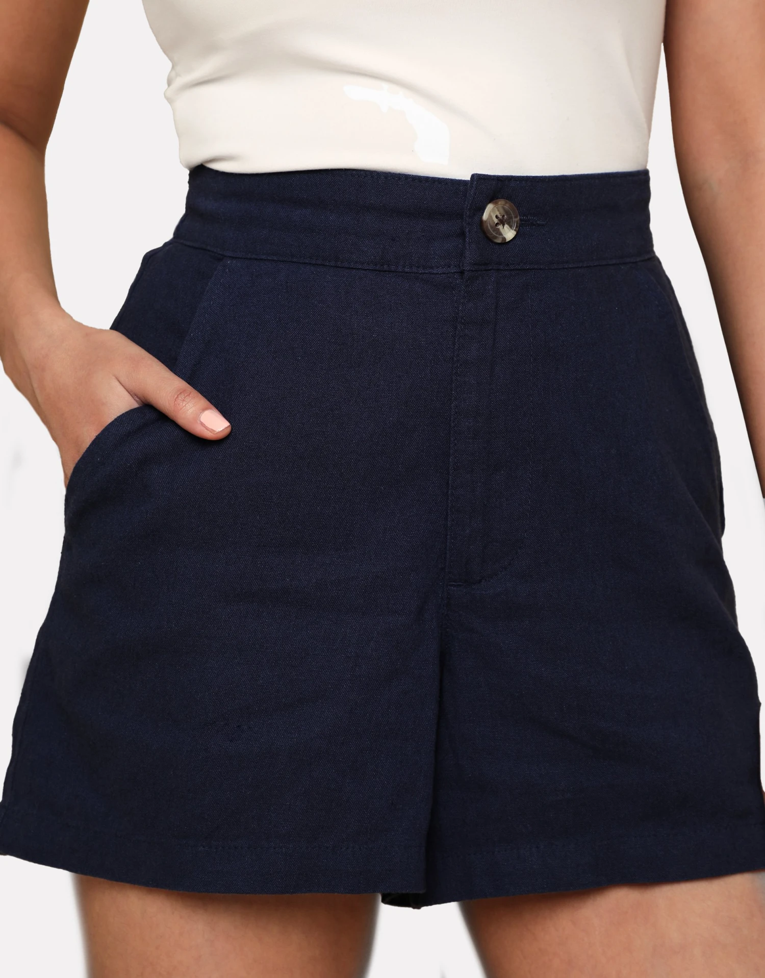Threadbare Thb Cactus Class - Shorts - Navy 4 Threadbare Thb Cactus Class - Shorts - Navy - Afbeelding 2