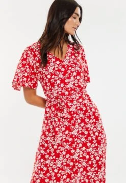 Threadbare Belted - Jurk - Red Spot -eleanor & daniel 8e8737914b754cb4b693d99b5e0ad7f9