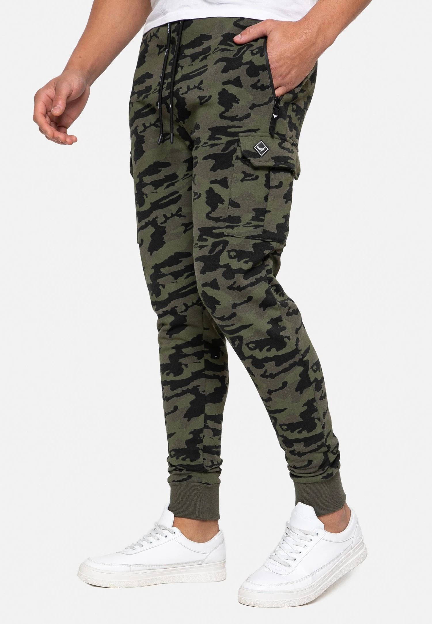 Threadbare Trainingsbroek - Khaki 4 Threadbare Trainingsbroek - Khaki - Afbeelding 2