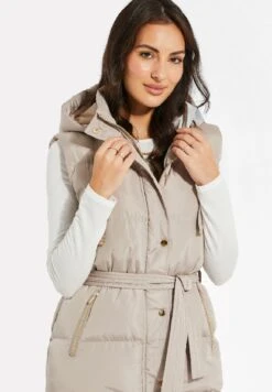 Threadbare Bodywarmer - Taupe -eleanor & daniel 9221ea1dcb9848899007cbd83a2958dd