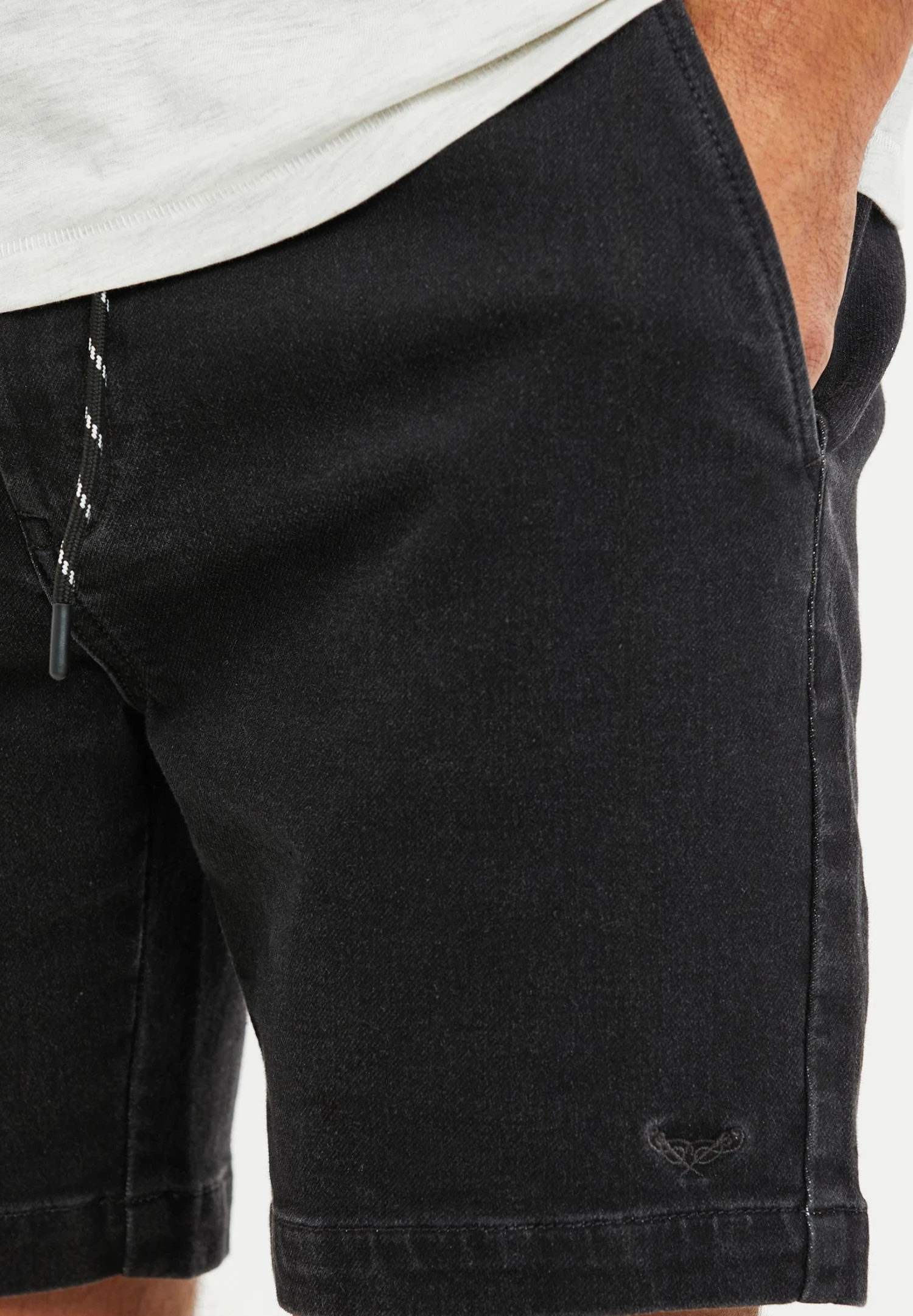 Threadbare Thbplaza - Jeansshort - Washed Schwarz 6 Threadbare Thbplaza - Jeansshort - Washed Schwarz - Afbeelding 4