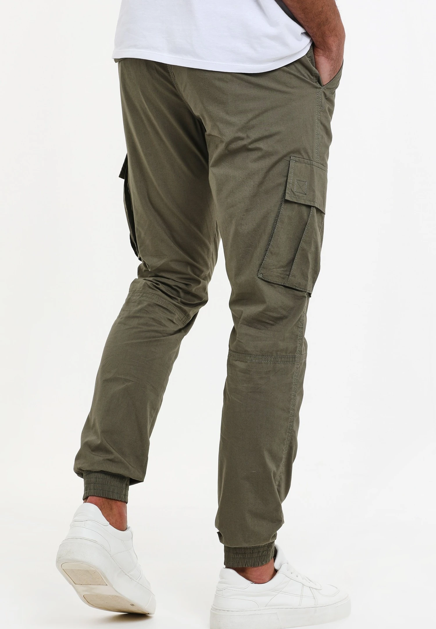 Threadbare Prince - Cargobroek - Khaki 5 Threadbare Prince - Cargobroek - Khaki - Afbeelding 3