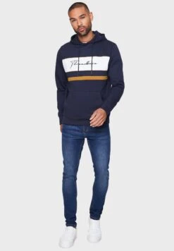 Threadbare Hoodie - Blue -eleanor & daniel 953ae7c41f174e6d851899a39d57e876