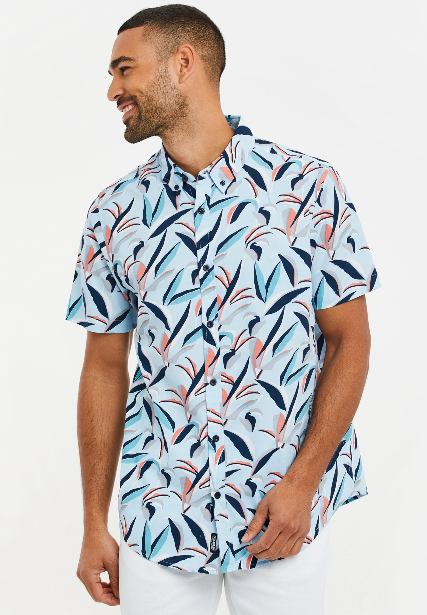 Threadbare Thbbengal - Overhemd - Sky 3 Threadbare Thbbengal - Overhemd - Sky