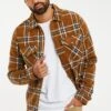 Threadbare Christopher Luxe - Overhemd - Camel Check -eleanor & daniel 973ca832156d4320ac3f765949489099