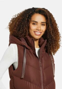 Threadbare Bodywarmer - Bitter Choc -eleanor & daniel 977be386bbc5490fa266540cf260e57a