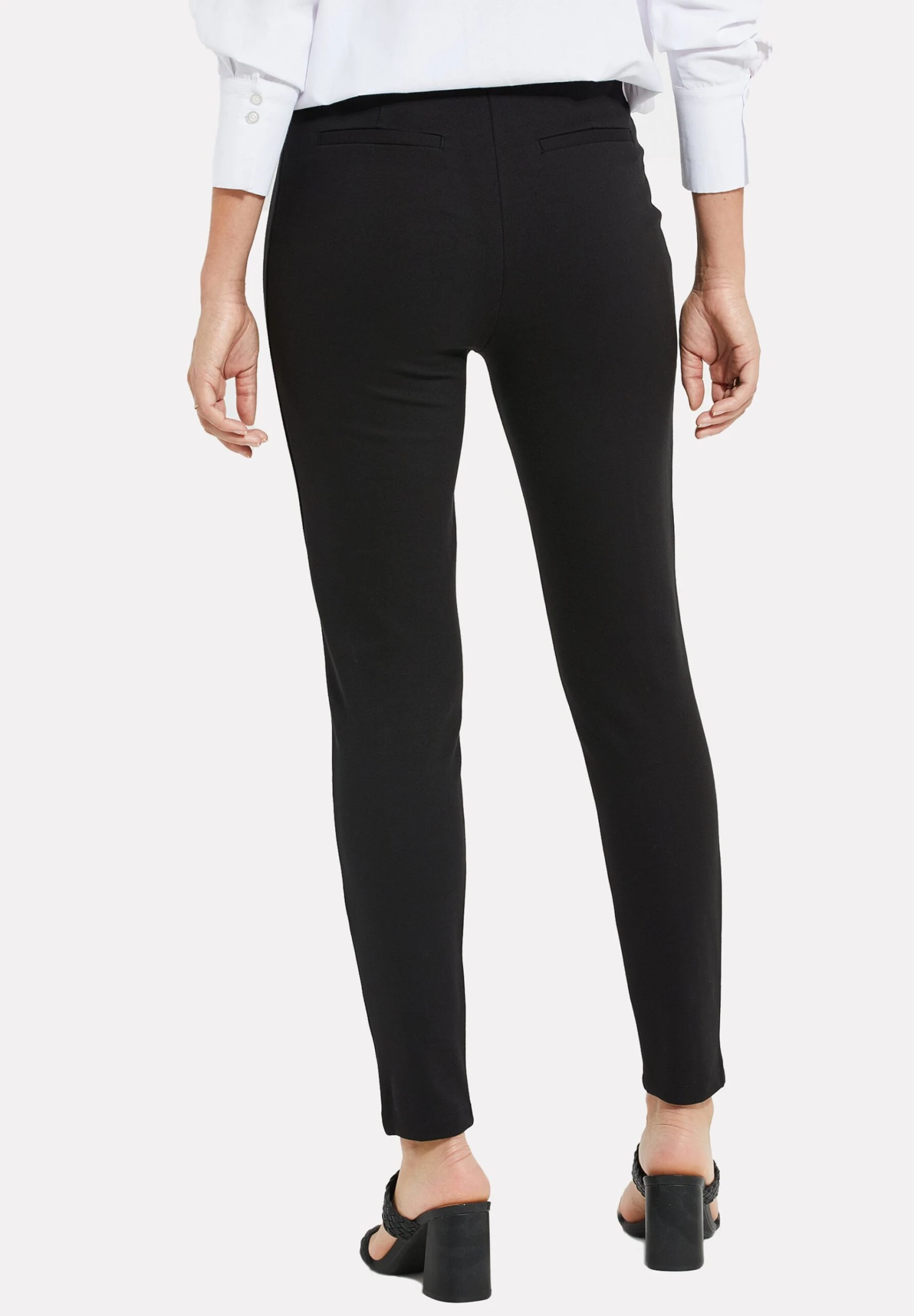 Threadbare Turner Ponte With Pintuck - Broek - Black 4 Threadbare Turner Ponte With Pintuck - Broek - Black - Afbeelding 2