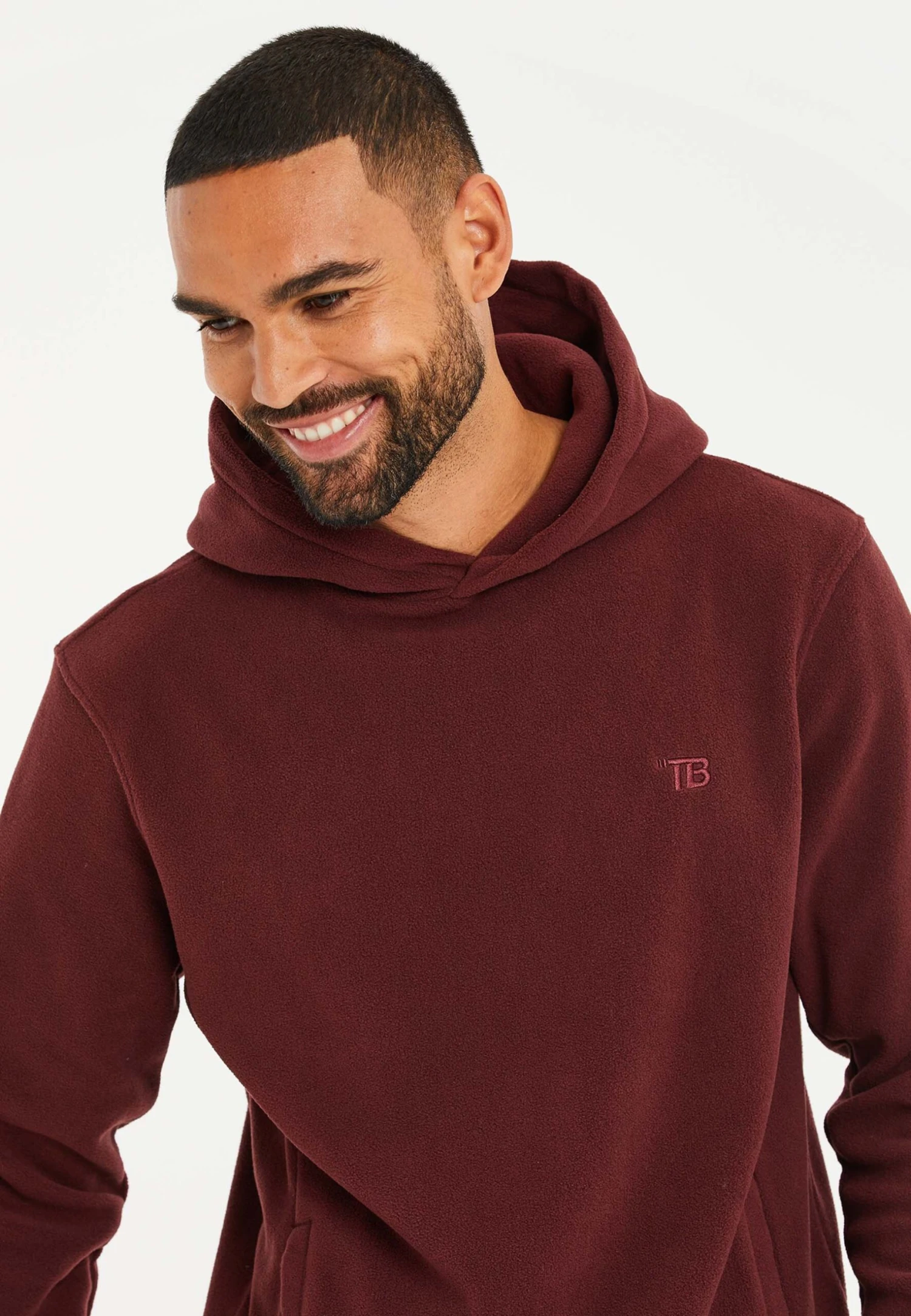 Threadbare FitnessRyan - Hoodie - Burgundy 5 Threadbare FitnessRyan - Hoodie - Burgundy - Afbeelding 3