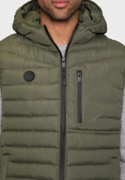 Threadbare Horsley - Bodywarmer - Khaki -eleanor & daniel 99b29436176d41dbb0a11dad98ce3788