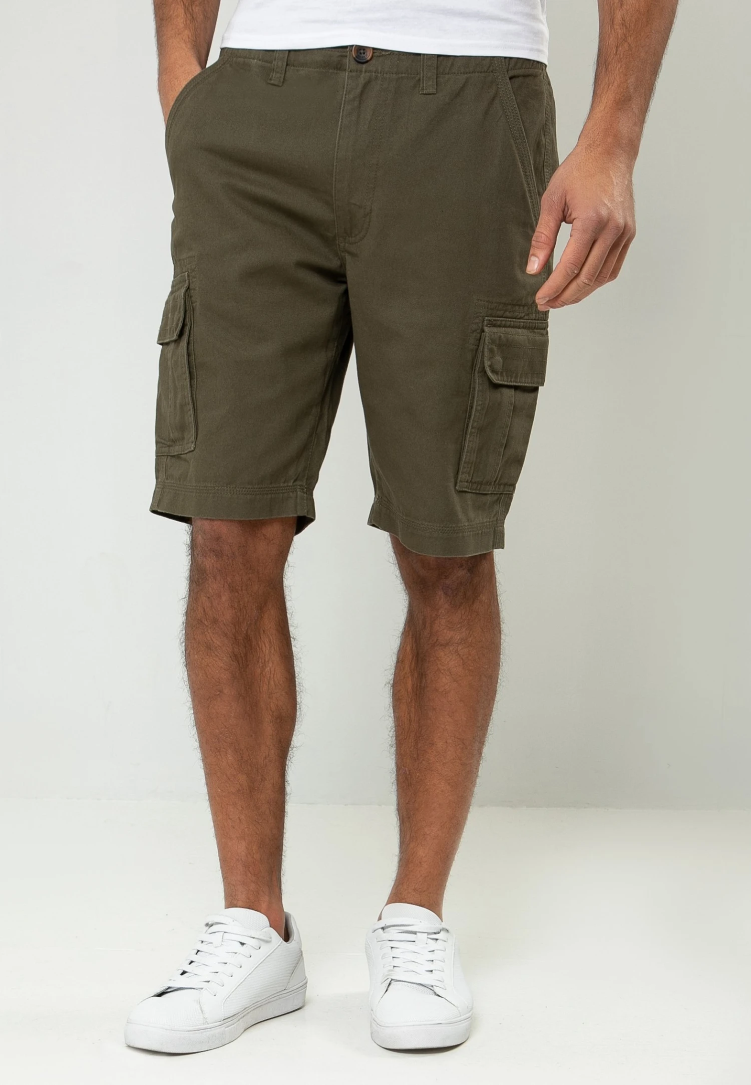 Threadbare Bute - Shorts - Khaki 7 Threadbare Bute - Shorts - Khaki - Afbeelding 5