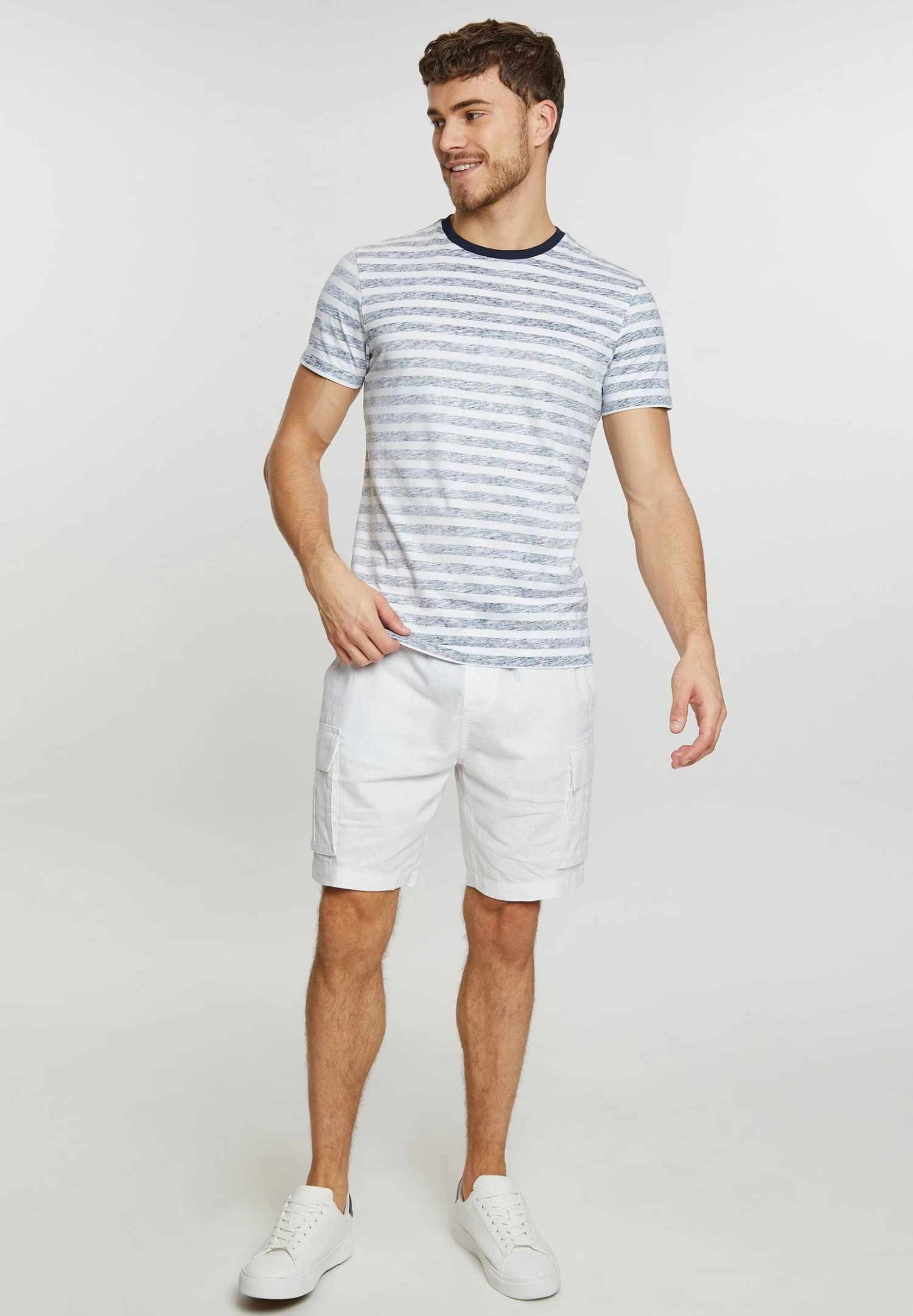 Threadbare Thbswansea - Shorts - White 4 Threadbare Thbswansea - Shorts - White - Afbeelding 2