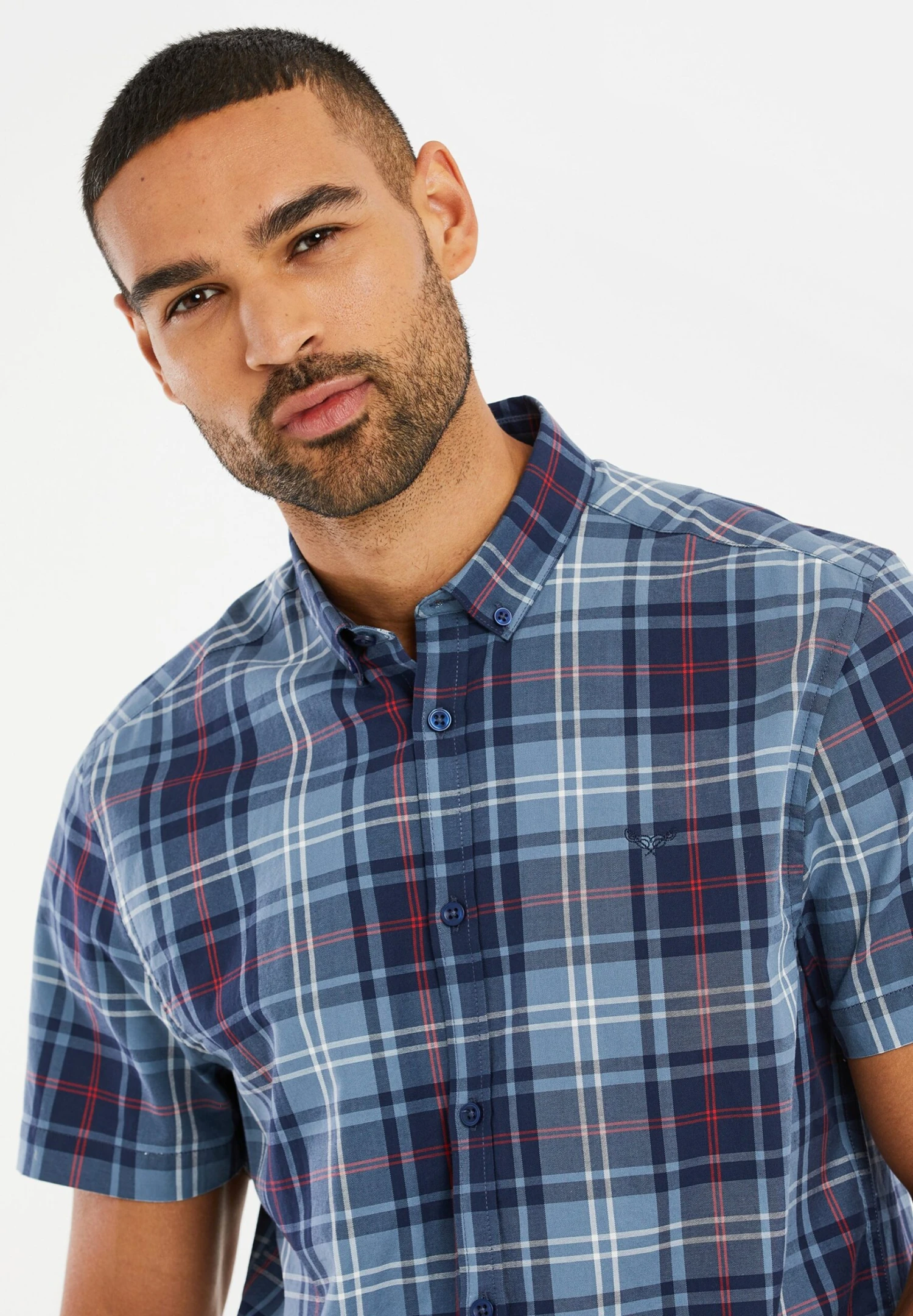 Threadbare Thbmarcello- Overhemd - Blau 6 Threadbare Thbmarcello- Overhemd - Blau - Afbeelding 4